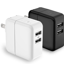 Chargeur USB 36 W à 2 ports