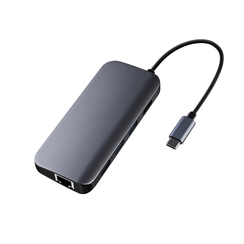 Hub USB C 8 en 1
