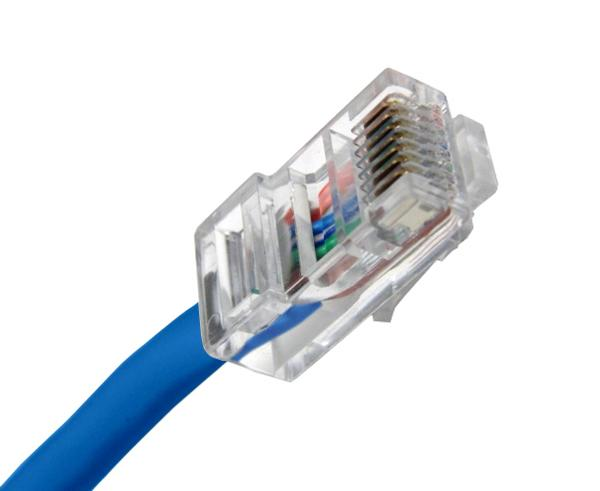 Câbles de raccordement CAT6 non blindés sans accroc